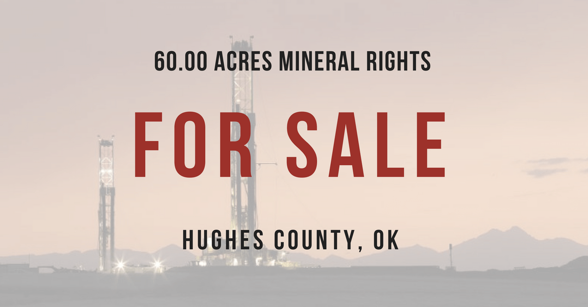 Hughes County Minerals For Sale 29N10E 60NMA