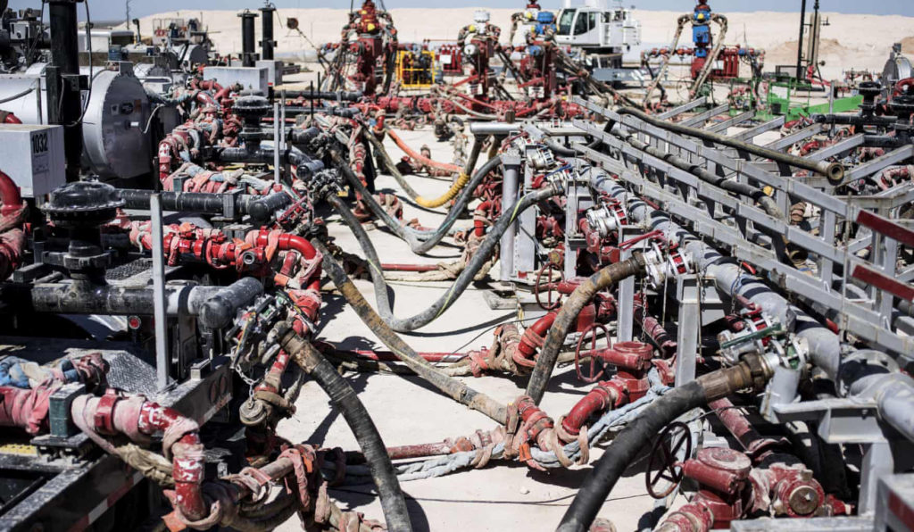 Texas Fracking Site in 2017