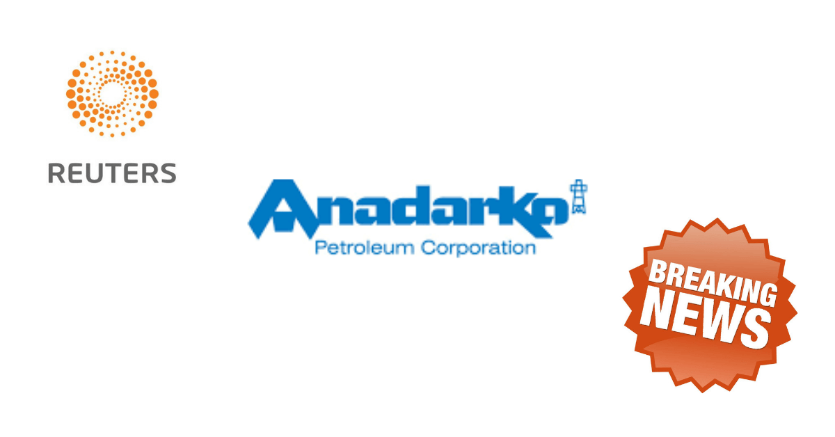 Exclusive Anadarko to pursue deal talks with Occidental Petroleum